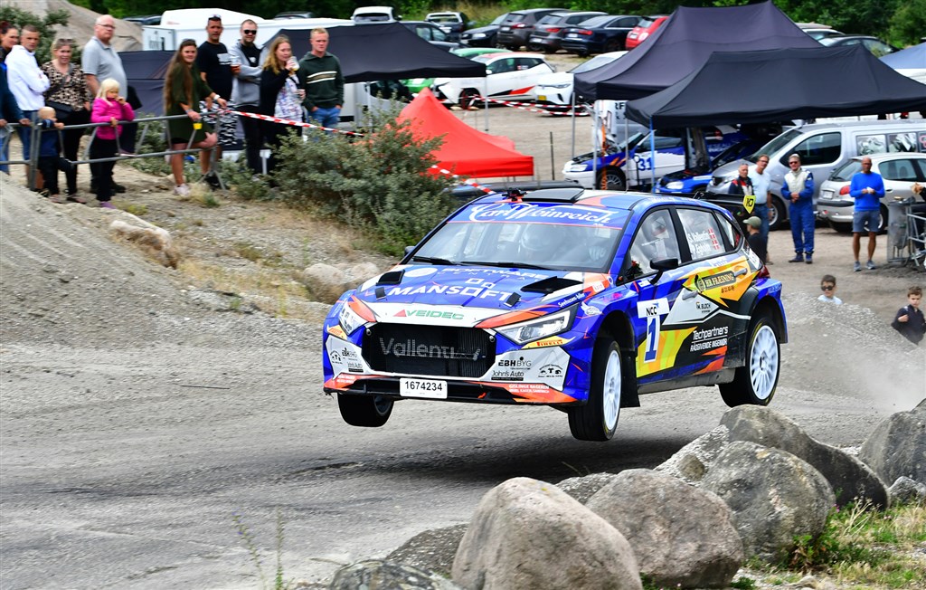 Simon Vallentin sluttede i flyvende stil som totalvinder af KOMO Jubilæumssprint i Gammelrand.
(Foto: Morten Dam)